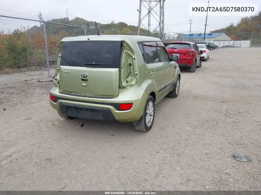 KNDJT2A65D7580370 2013 Kia Soul +