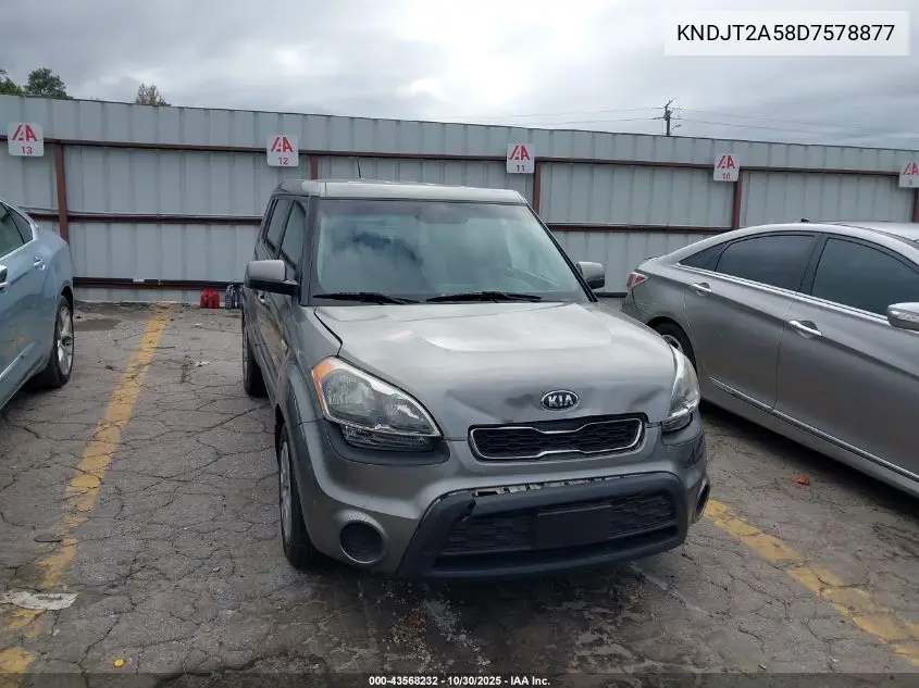KNDJT2A58D7578877 2013 Kia Soul