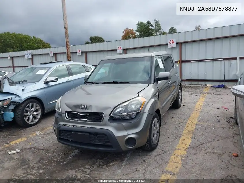 KNDJT2A58D7578877 2013 Kia Soul