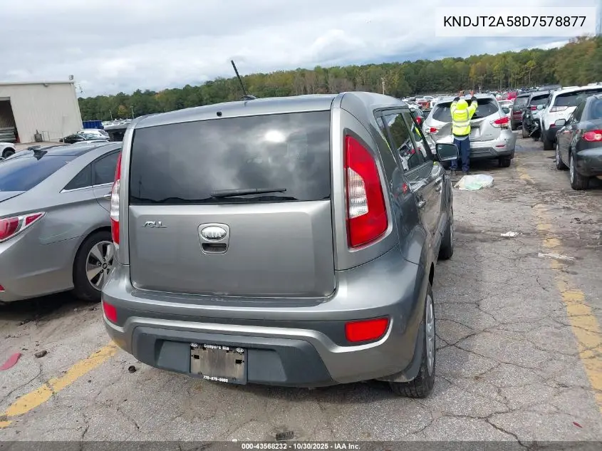 KNDJT2A58D7578877 2013 Kia Soul