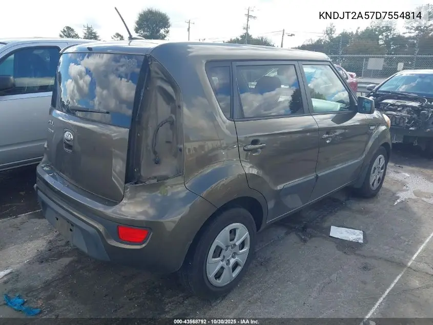 KNDJT2A57D7554814 2013 Kia Soul