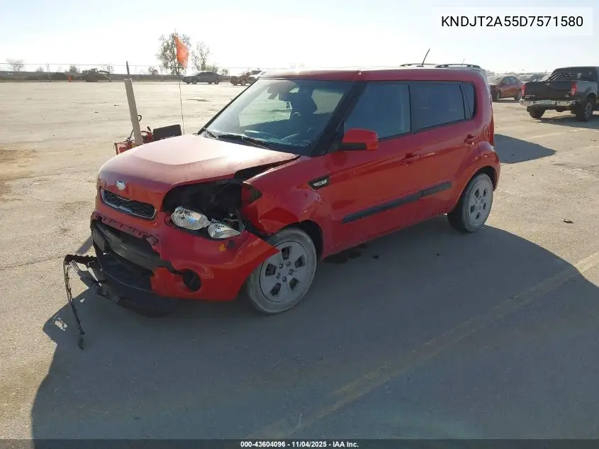 KNDJT2A55D7571580 2013 Kia Soul