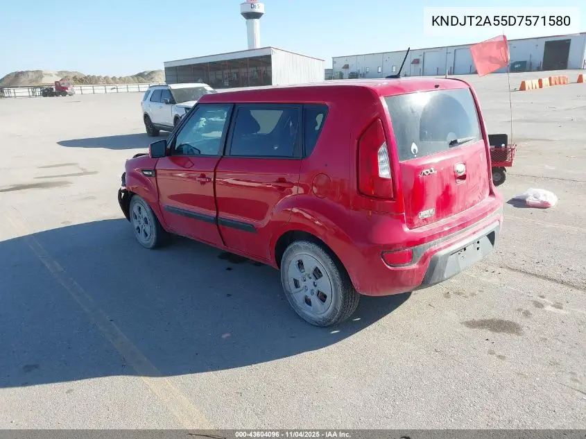 KNDJT2A55D7571580 2013 Kia Soul