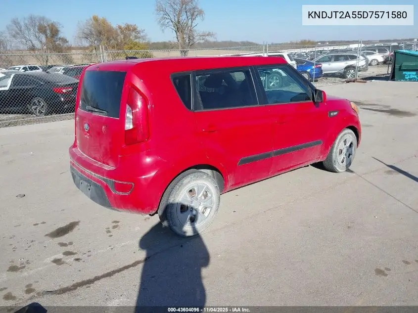 KNDJT2A55D7571580 2013 Kia Soul