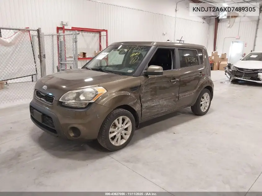 KNDJT2A6XD7489305 2013 Kia Soul +