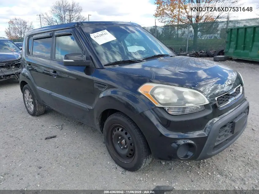 KNDJT2A6XD7531648 2013 Kia Soul +