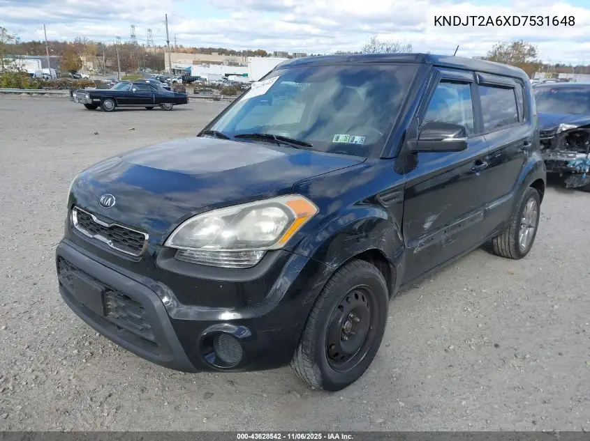 KNDJT2A6XD7531648 2013 Kia Soul +