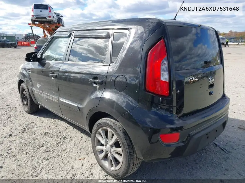 KNDJT2A6XD7531648 2013 Kia Soul +