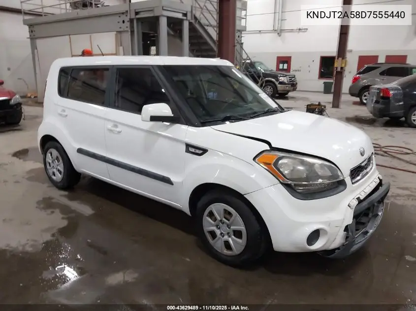 KNDJT2A58D7555440 2013 Kia Soul