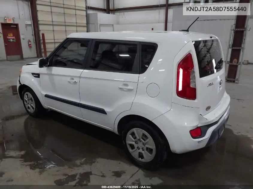 KNDJT2A58D7555440 2013 Kia Soul