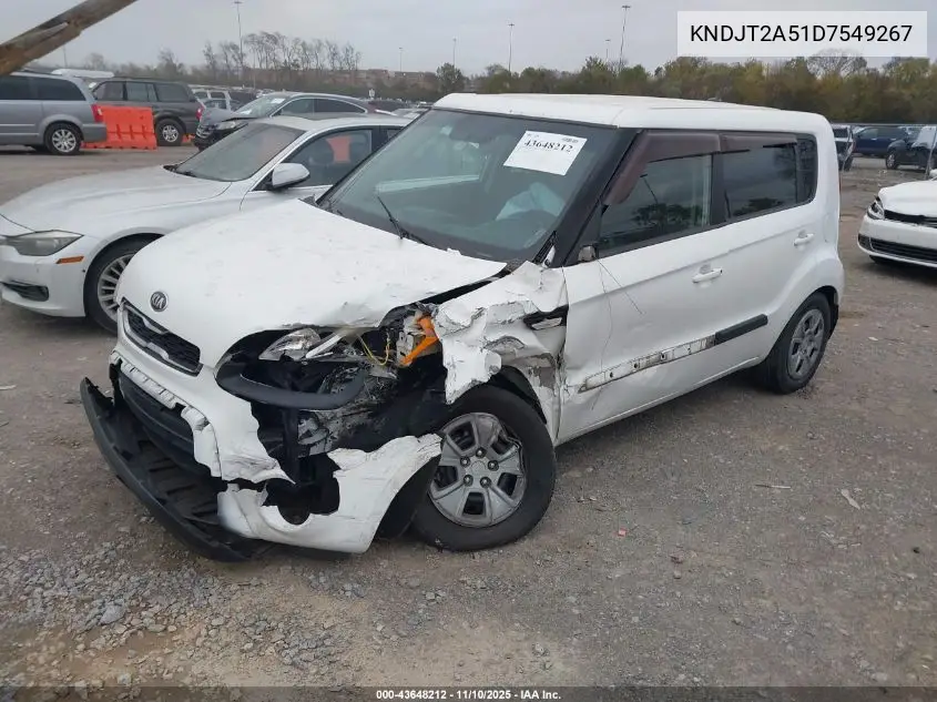 KNDJT2A51D7549267 2013 Kia Soul