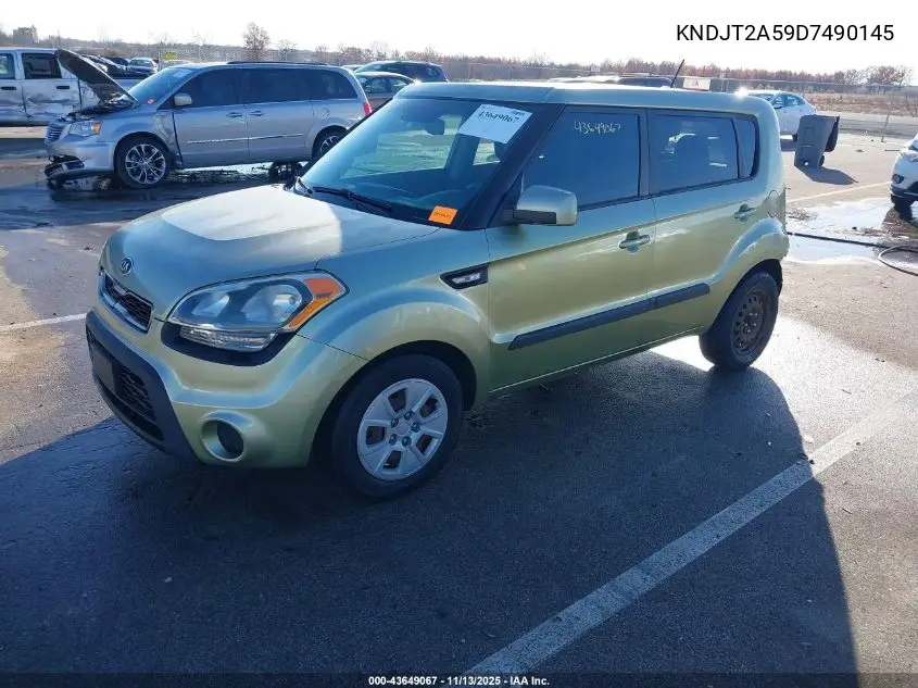 KNDJT2A59D7490145 2013 Kia Soul