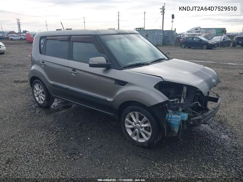 KNDJT2A64D7529510 2013 Kia Soul +