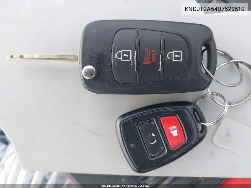 KNDJT2A64D7529510 2013 Kia Soul +
