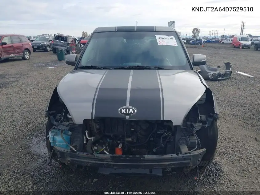 KNDJT2A64D7529510 2013 Kia Soul +