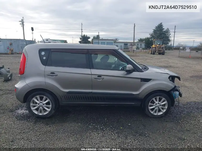 KNDJT2A64D7529510 2013 Kia Soul +
