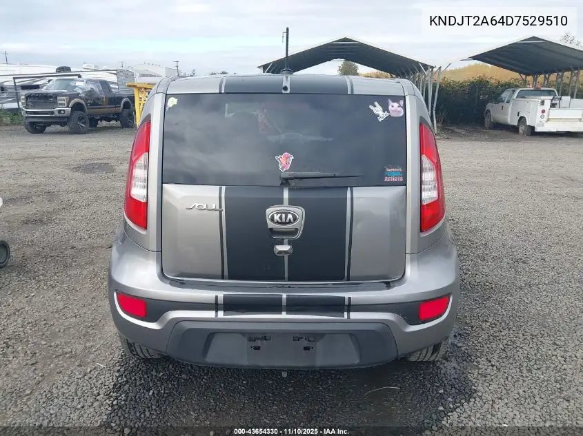 KNDJT2A64D7529510 2013 Kia Soul +
