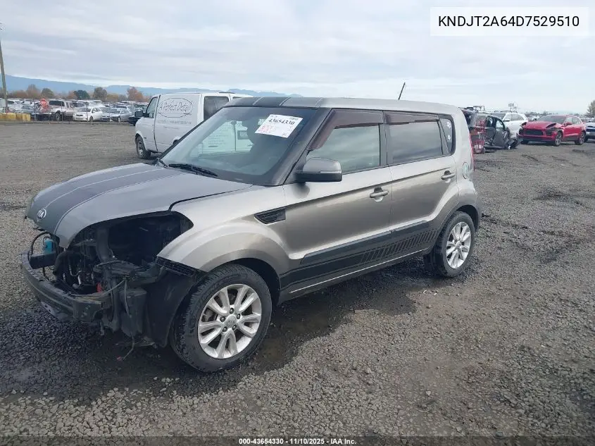 KNDJT2A64D7529510 2013 Kia Soul +