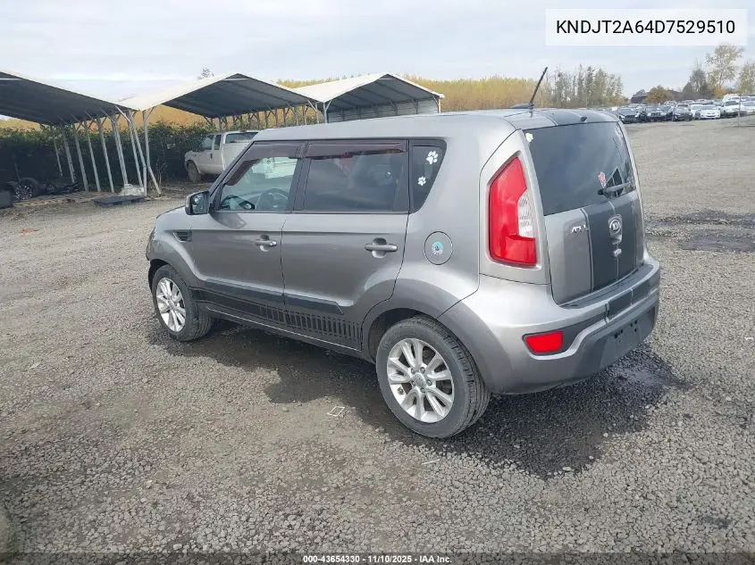KNDJT2A64D7529510 2013 Kia Soul +