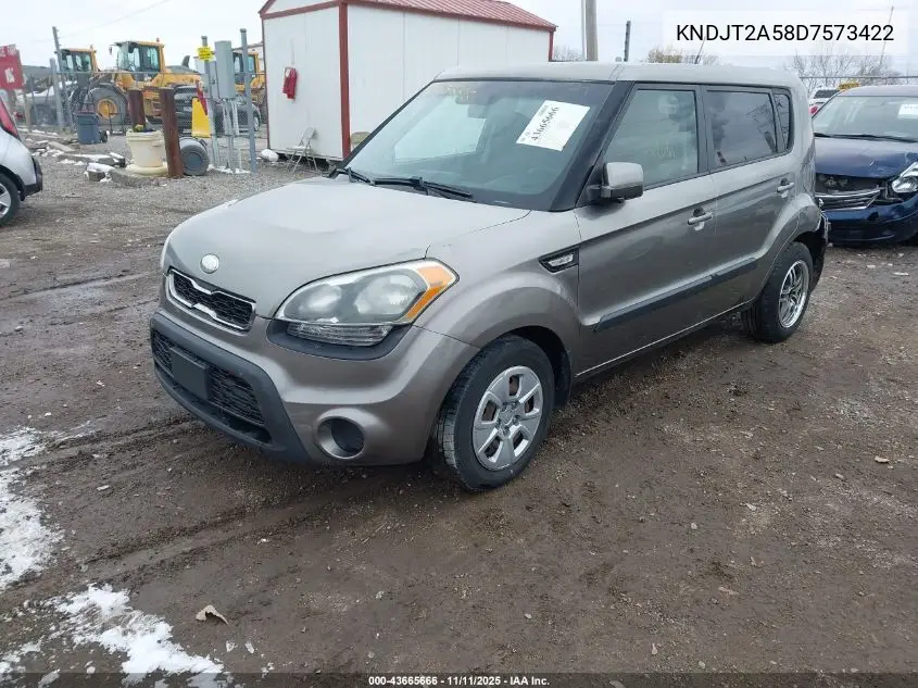 KNDJT2A58D7573422 2013 Kia Soul