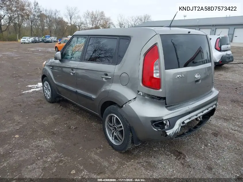 KNDJT2A58D7573422 2013 Kia Soul