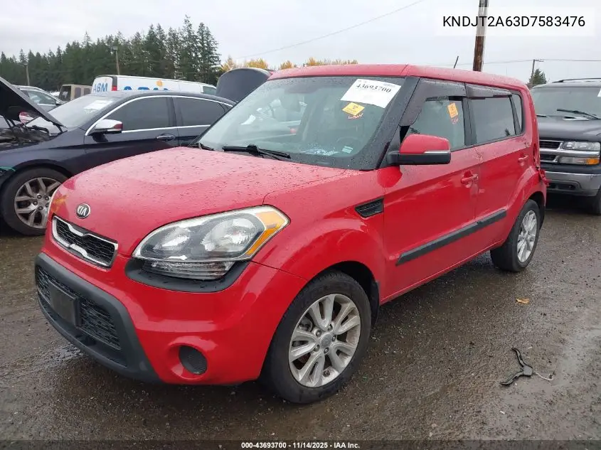 KNDJT2A63D7583476 2013 Kia Soul +