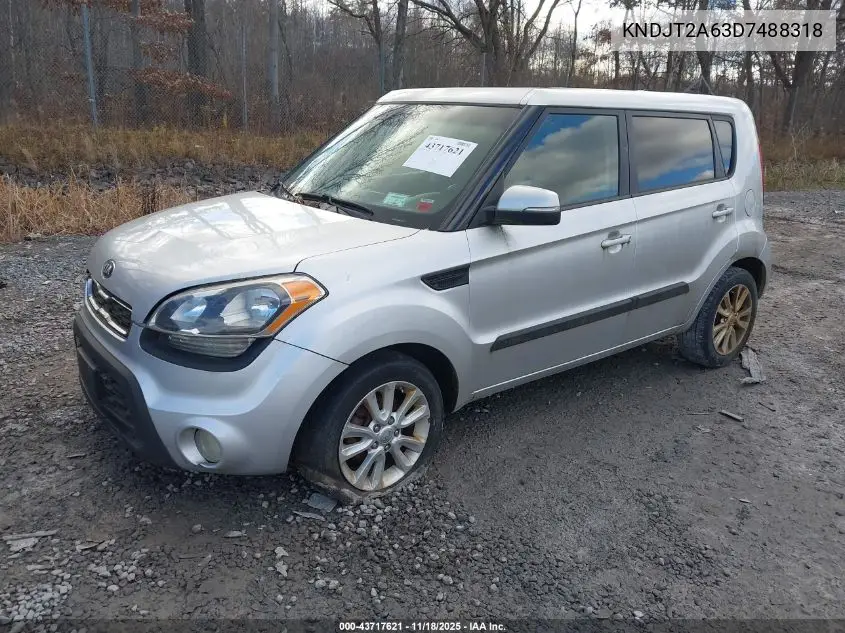 KNDJT2A63D7488318 2013 Kia Soul +