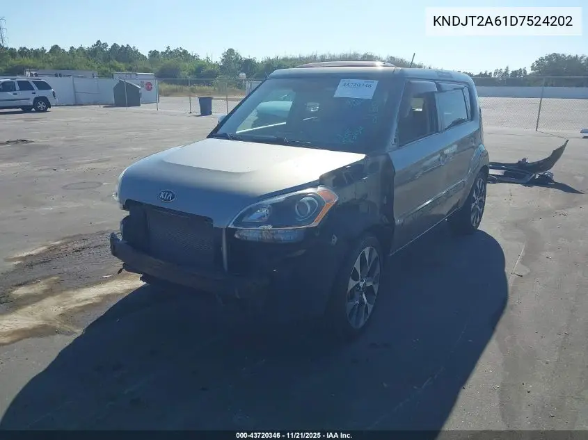 KNDJT2A61D7524202 2013 Kia Soul !