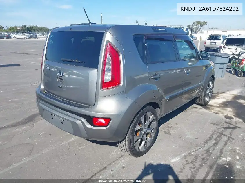 KNDJT2A61D7524202 2013 Kia Soul !