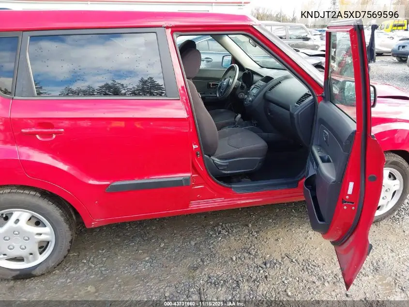 KNDJT2A5XD7569596 2013 Kia Soul