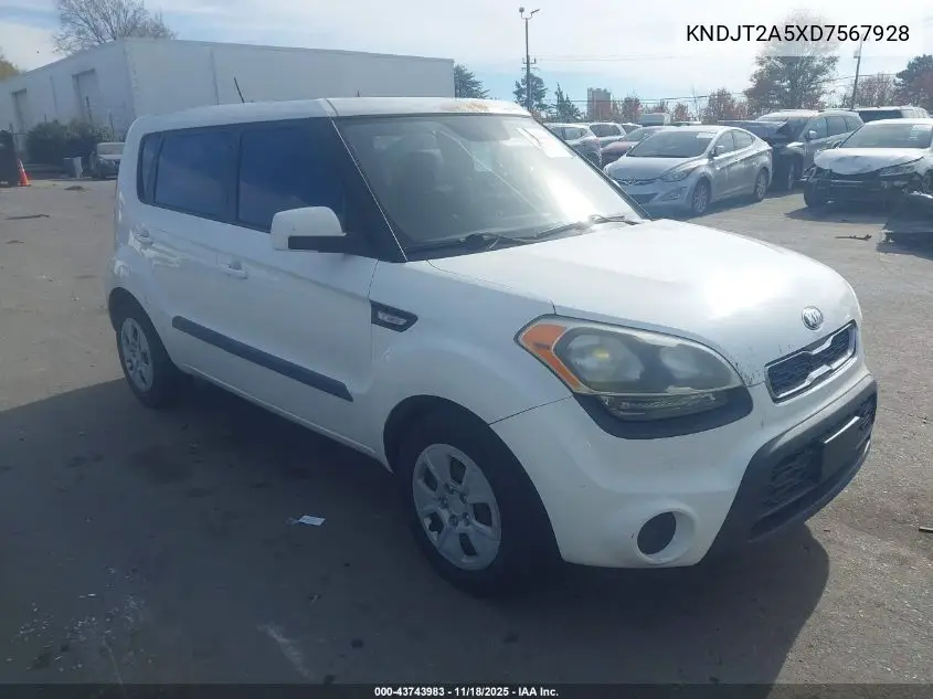 KNDJT2A5XD7567928 2013 Kia Soul