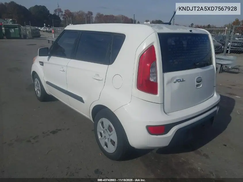 KNDJT2A5XD7567928 2013 Kia Soul