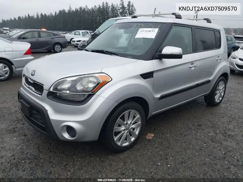 KNDJT2A6XD7509570 2013 Kia Soul +