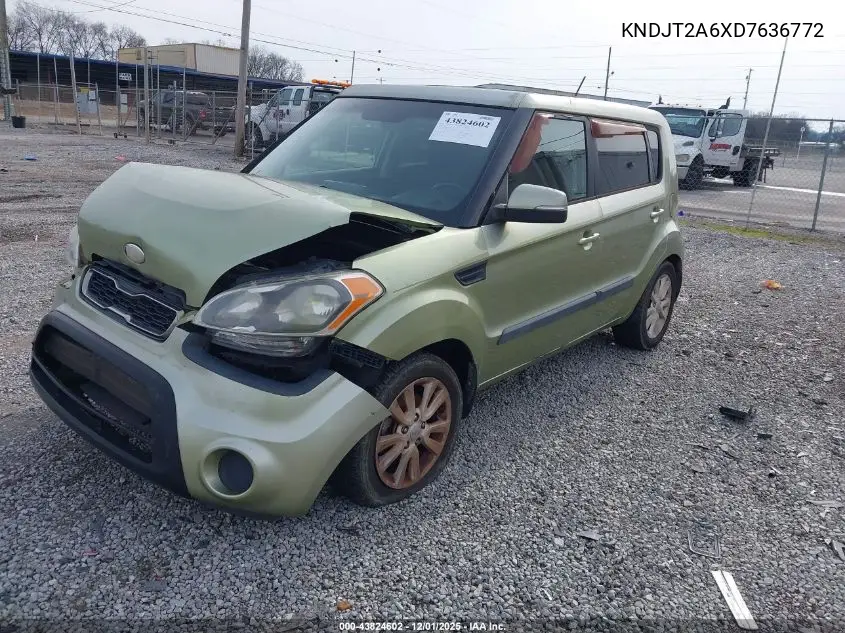 KNDJT2A6XD7636772 2013 Kia Soul +
