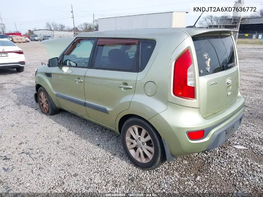 KNDJT2A6XD7636772 2013 Kia Soul +