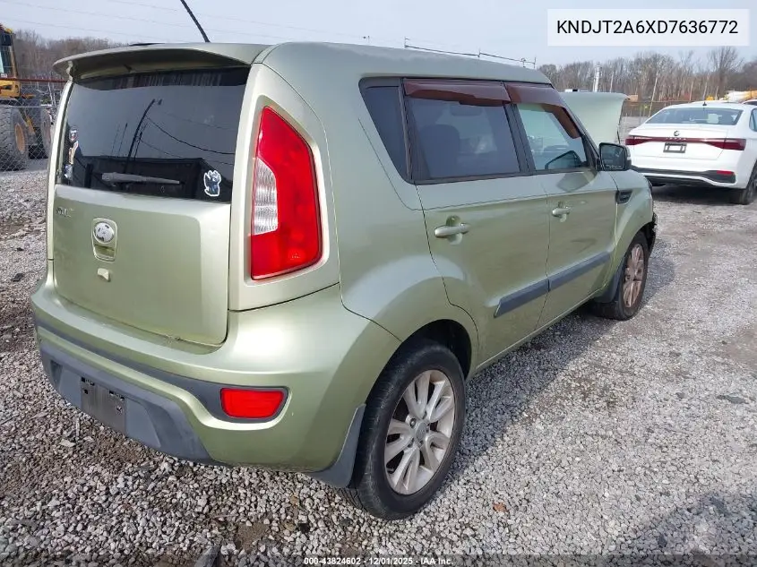 KNDJT2A6XD7636772 2013 Kia Soul +