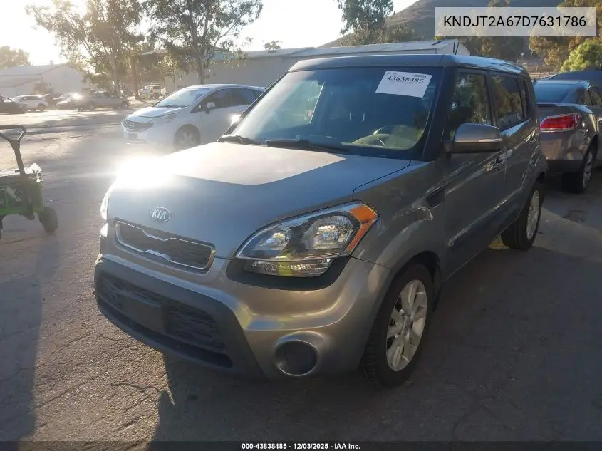 KNDJT2A67D7631786 2013 Kia Soul +
