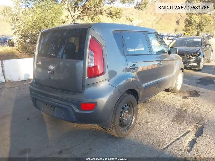 KNDJT2A67D7631786 2013 Kia Soul +