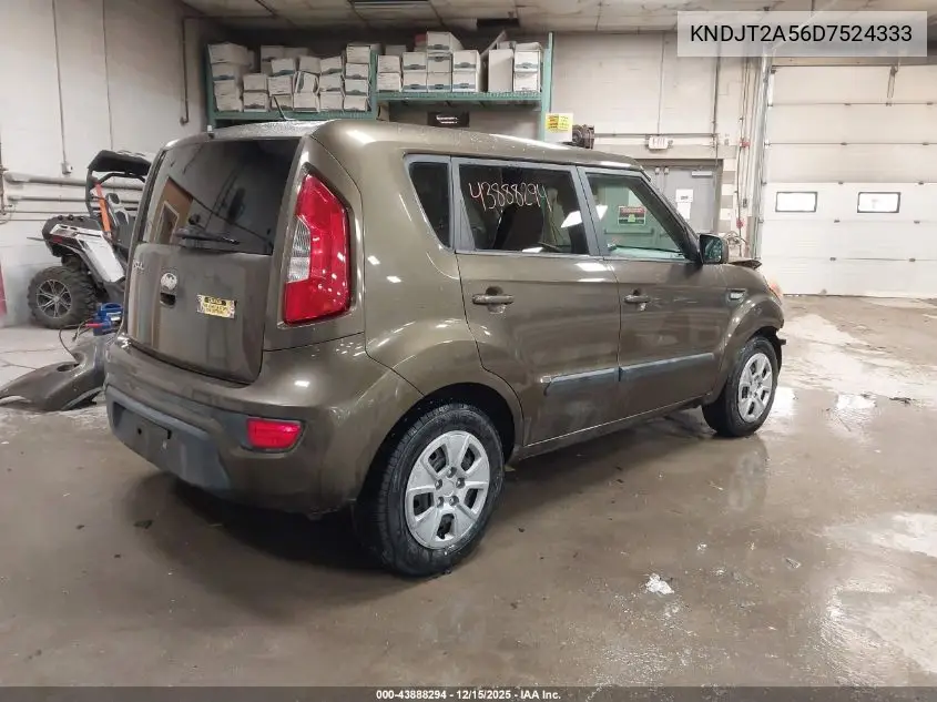 KNDJT2A56D7524333 2013 Kia Soul