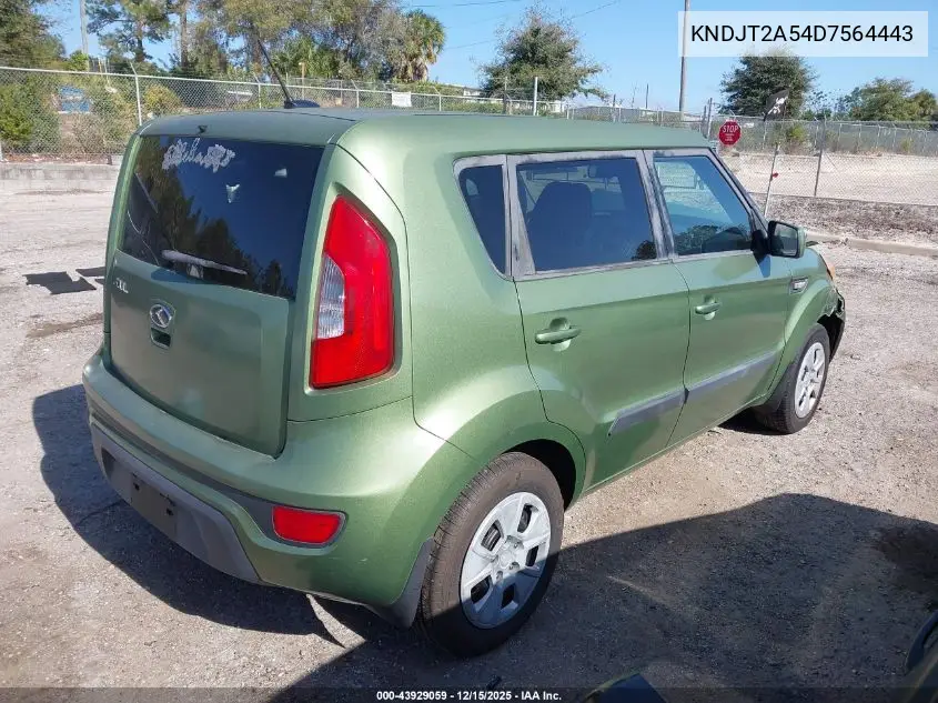 KNDJT2A54D7564443 2013 Kia Soul