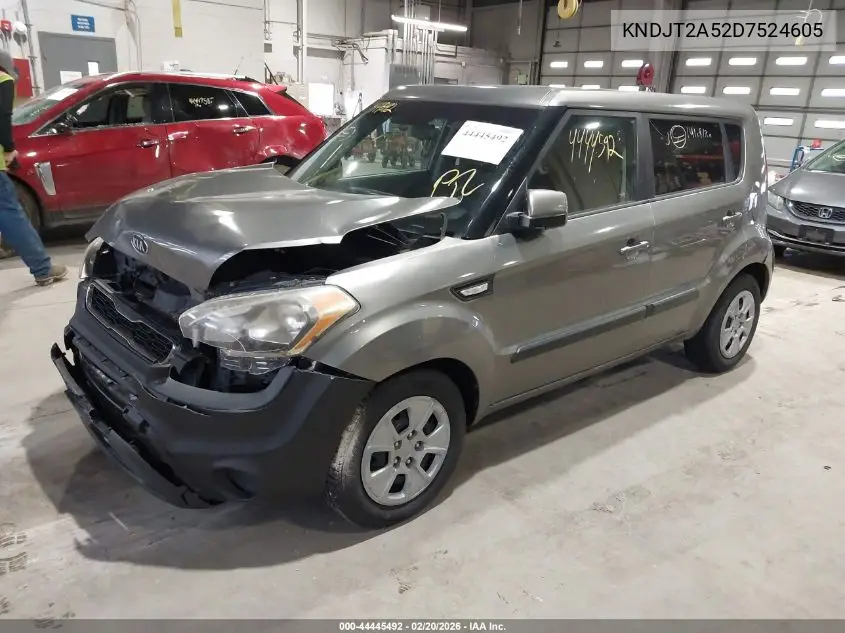 KNDJT2A52D7524605 2013 Kia Soul !