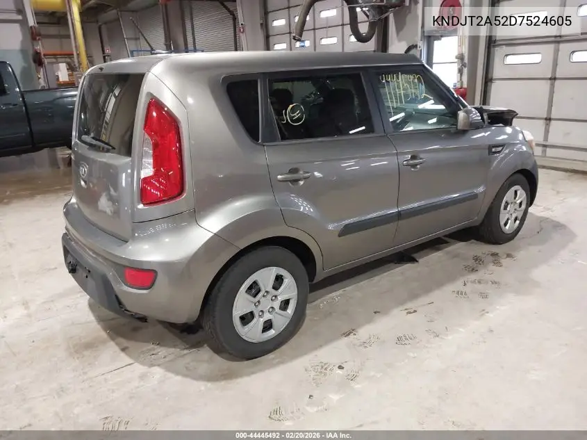 KNDJT2A52D7524605 2013 Kia Soul !