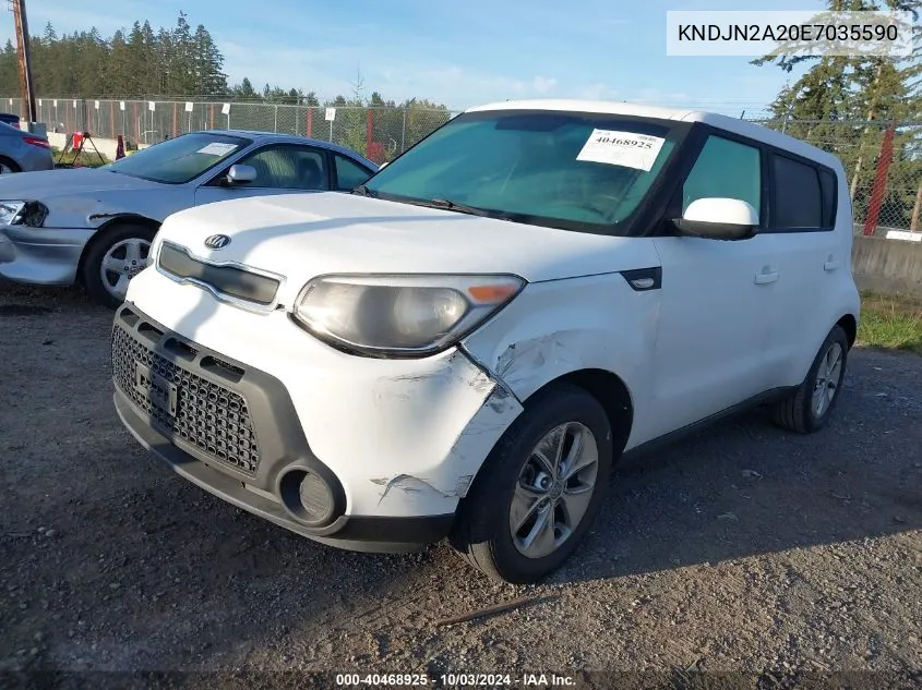 KNDJN2A20E7035590 2014 Kia Soul