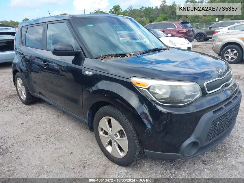 KNDJN2A2XE7735357 2014 Kia Soul