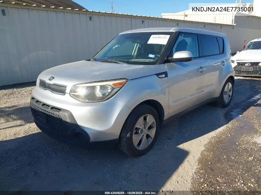 KNDJN2A24E7735001 2014 Kia Soul