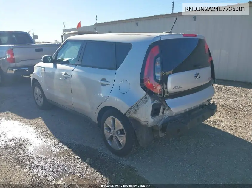 KNDJN2A24E7735001 2014 Kia Soul