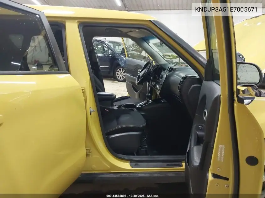 KNDJP3A51E7005671 2014 Kia Soul +