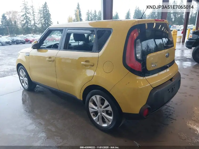 KNDJP3A51E7065014 2014 Kia Soul +