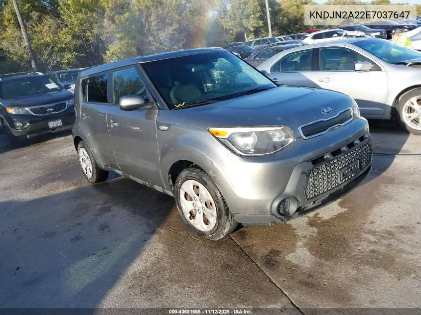 KNDJN2A22E7037647 2014 Kia Soul
