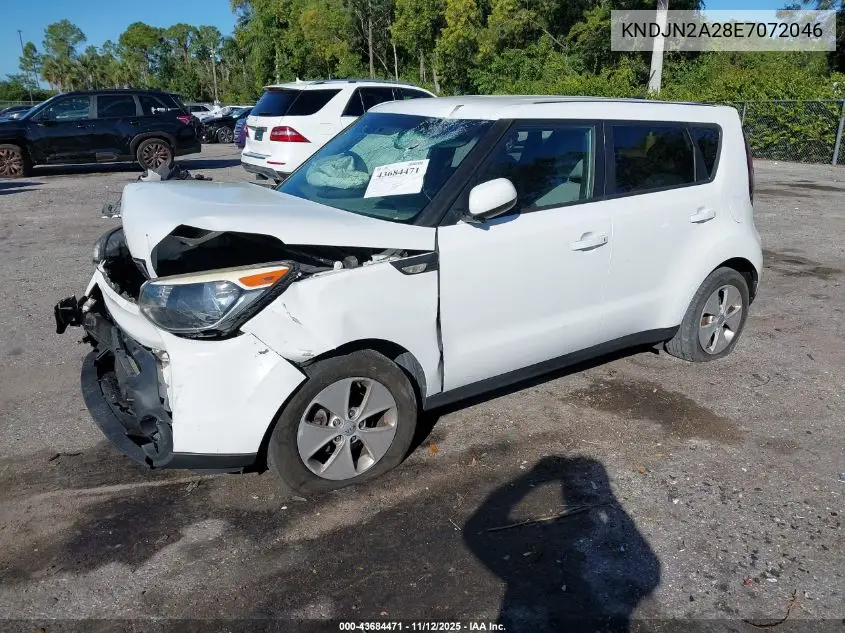 KNDJN2A28E7072046 2014 Kia Soul